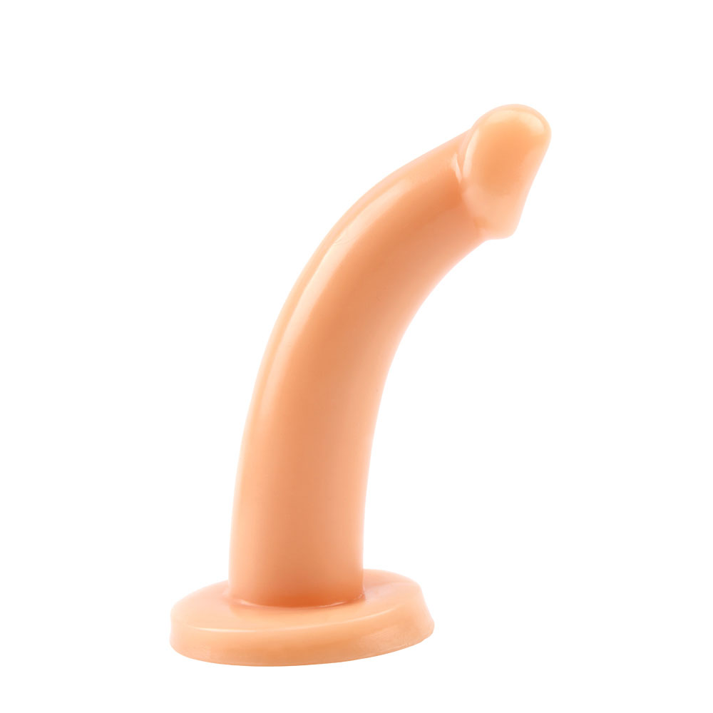 Silikon O-ringli TPE Soft Dildo Starp On